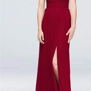 David’s Bridal bridesmaid dress